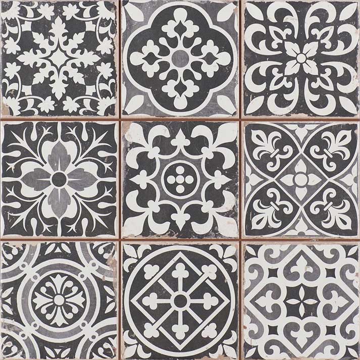 cascada lluvia callejón Azulejos antiguos para proyectos de decoración modernos