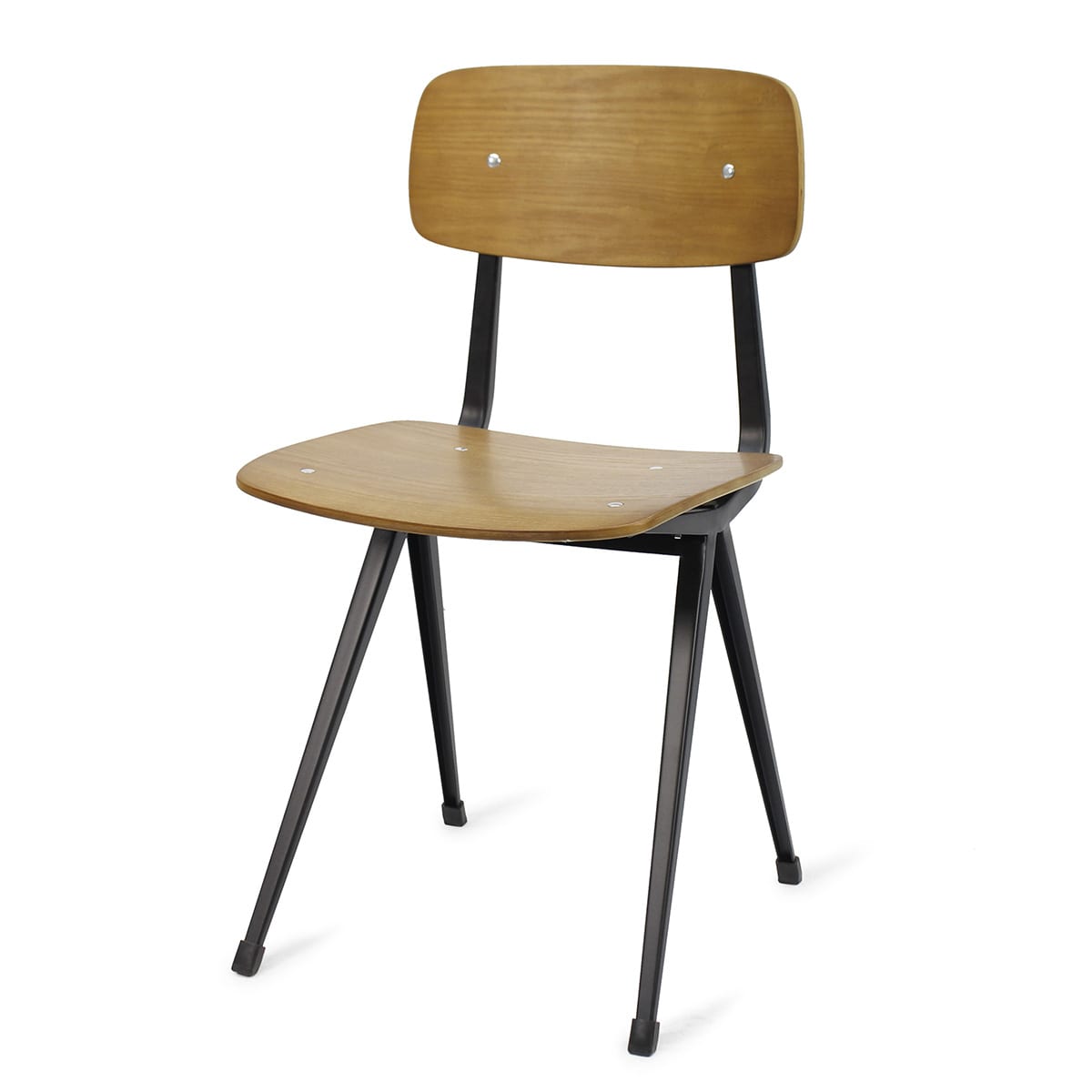 Chaise pour restaurant ou bistrot en bois ou similicuir.