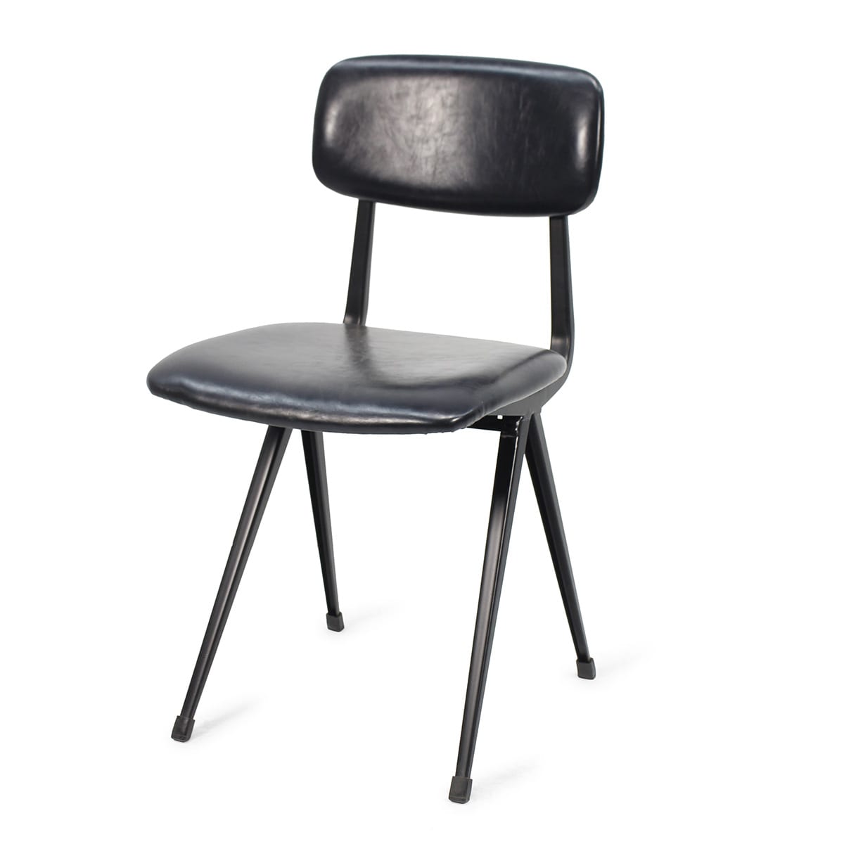 Chaise pour restaurant ou bistrot en bois ou similicuir.