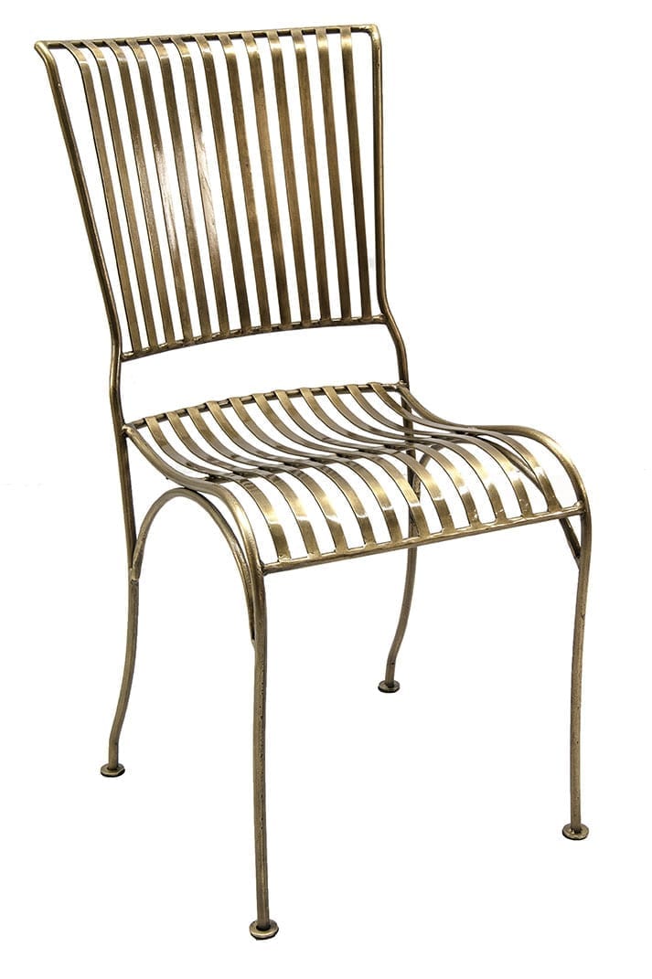 chaises rio dorées pour restaurants ou bars