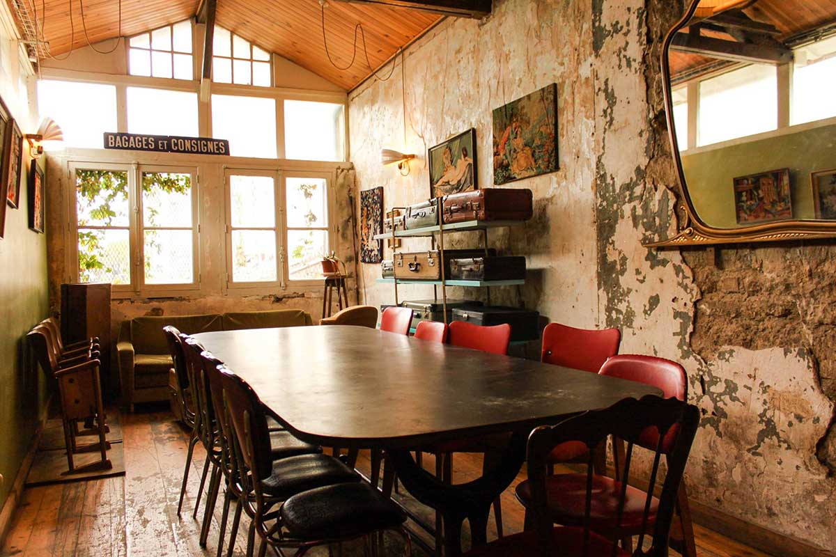 La REcyclerie, un concept de restaurant original à Paris.
