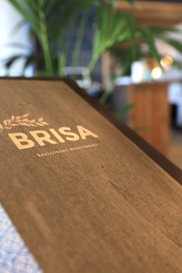 Concept de restaurant Brisa.