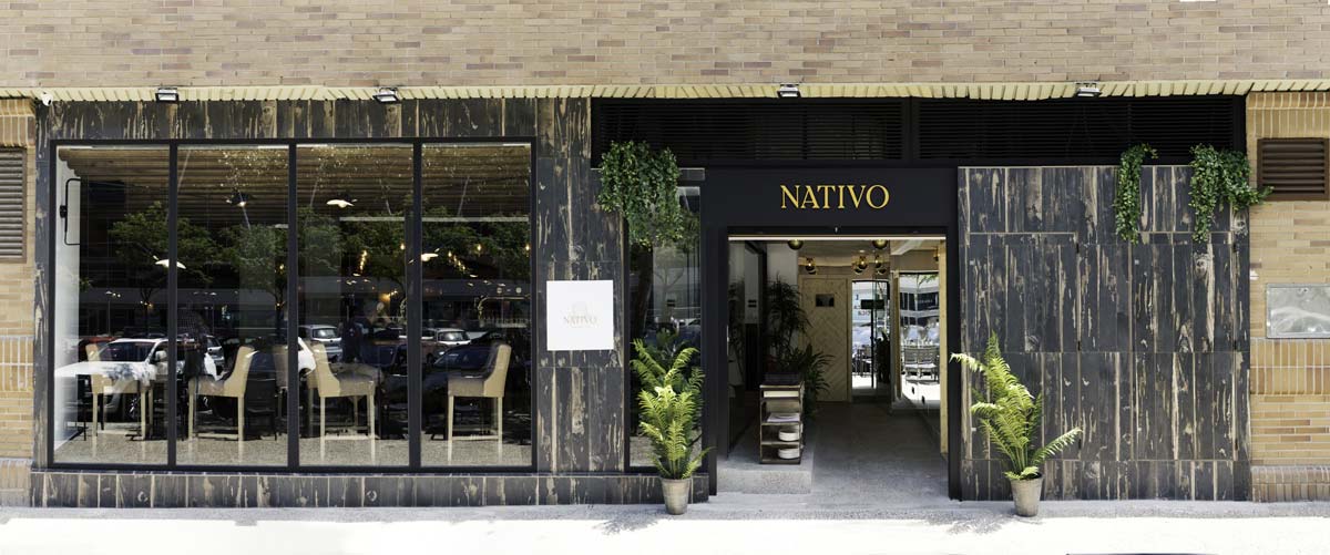 Déco du restaurant Nativo.