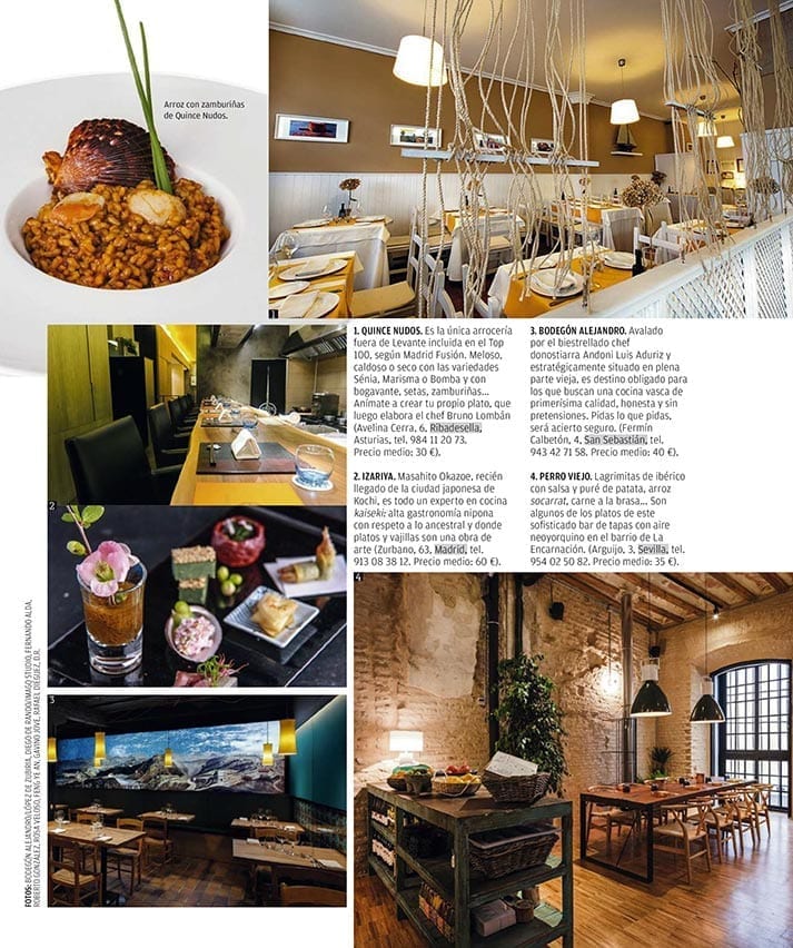 Francisco Segarra Ego magazine tendances espaces gastronomiques
