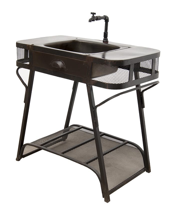Photo.Lavabo vintage pour les restaurants