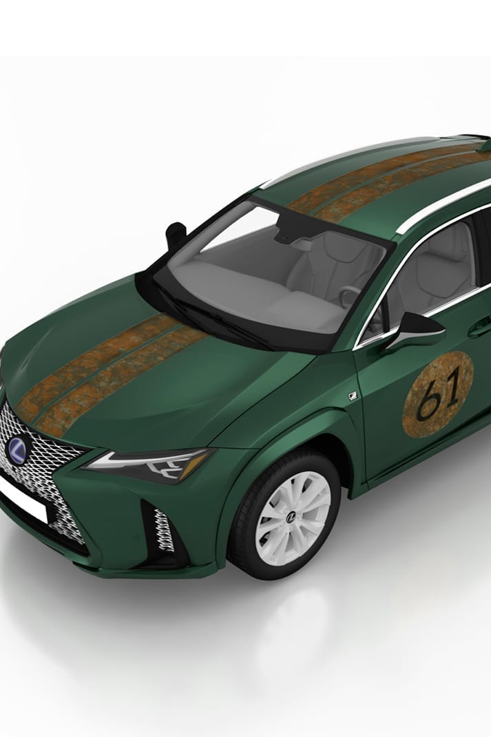 Concours Lexus Art Car.