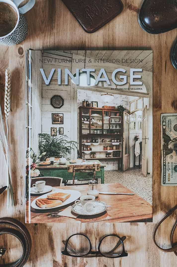 Livre de décoration vintage Francisco Segarra.