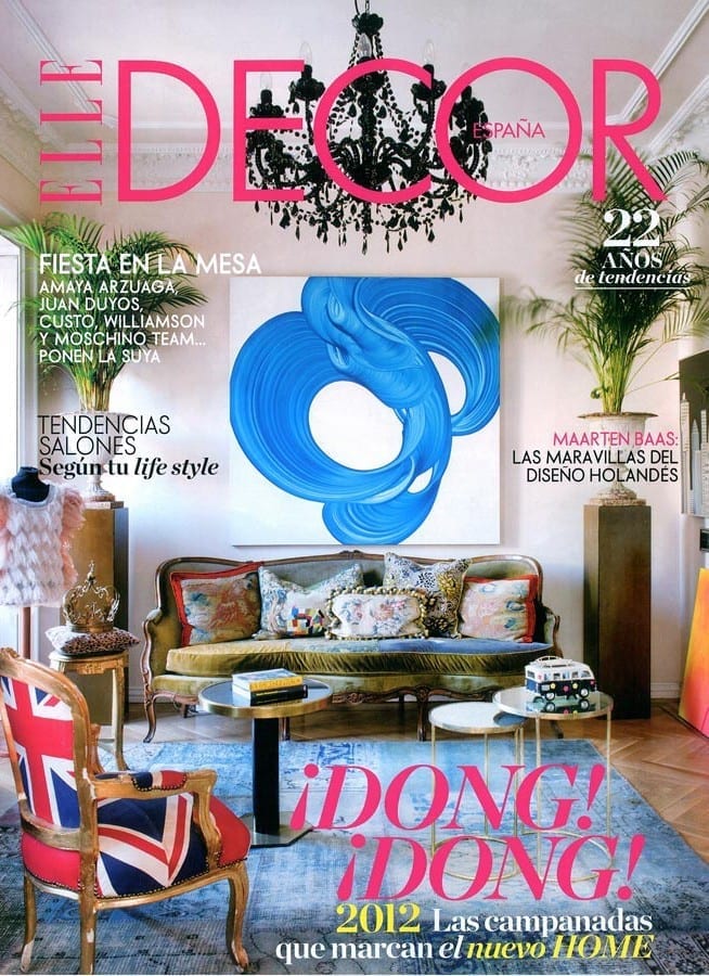 Portada revista ELLE Decor