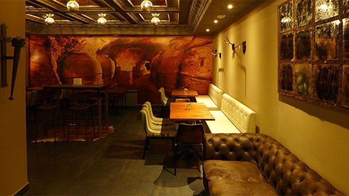 Photo.Projet d'intérieur dans le restaurant La Torino à Madrid