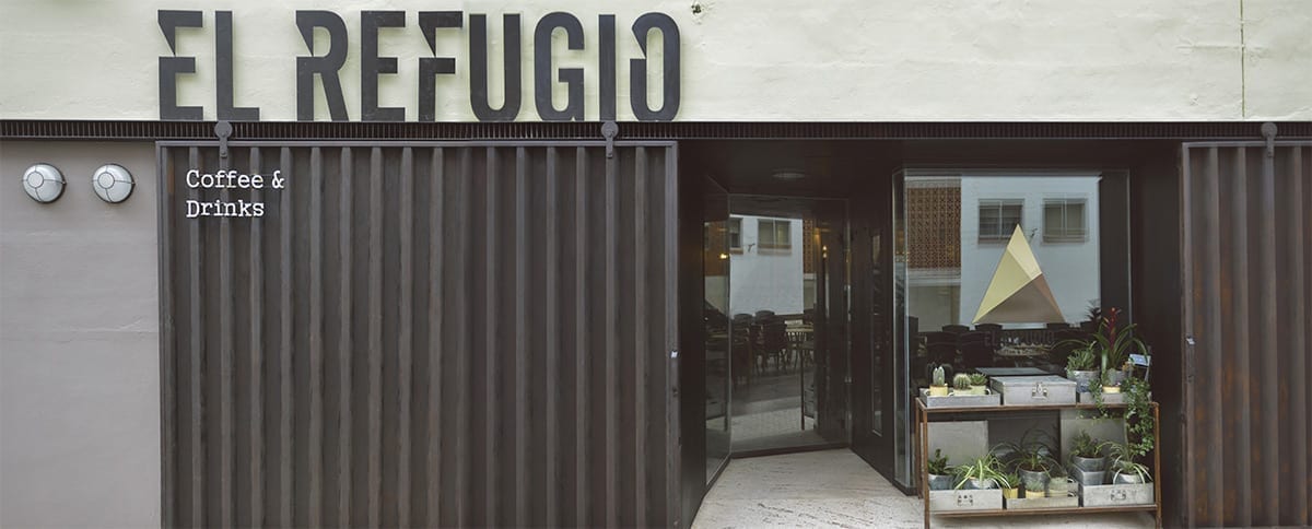 La nueva fachada de restaurante El Refugio.