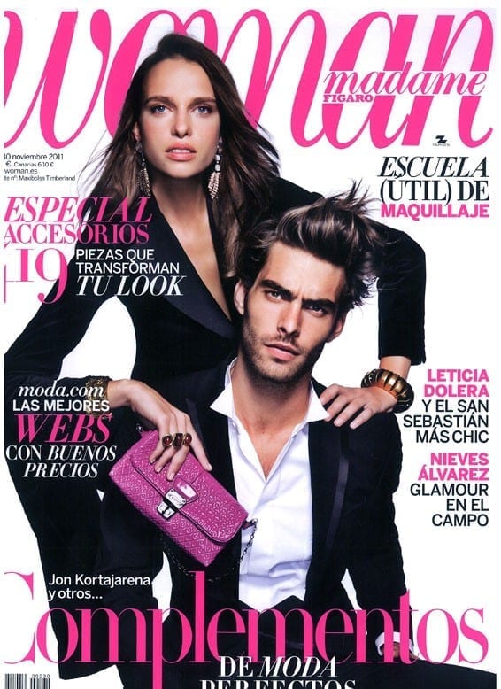 Portada de la revista Woman, noviembre, 2011