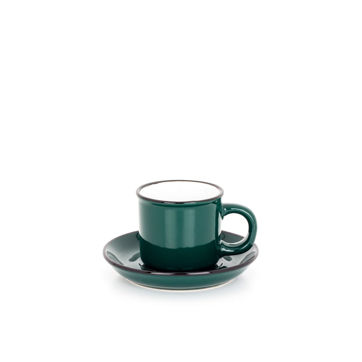 Garantizar preocuparse Gaviota Lote de 6 tazas de café con platito para restaurantes.