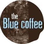Imágenes del logotipo de la cafetería The Blue Coffee