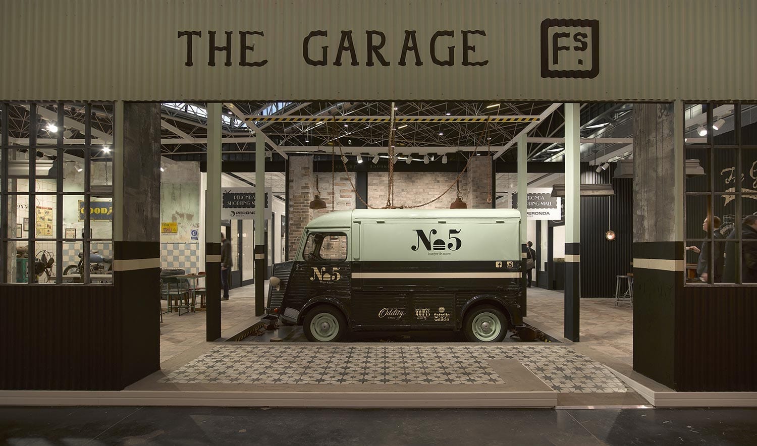 THE GARAGE. Espacio Francisco Segarra Cevisama 2016.