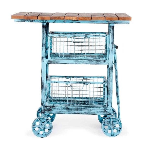 Industrial table cart.