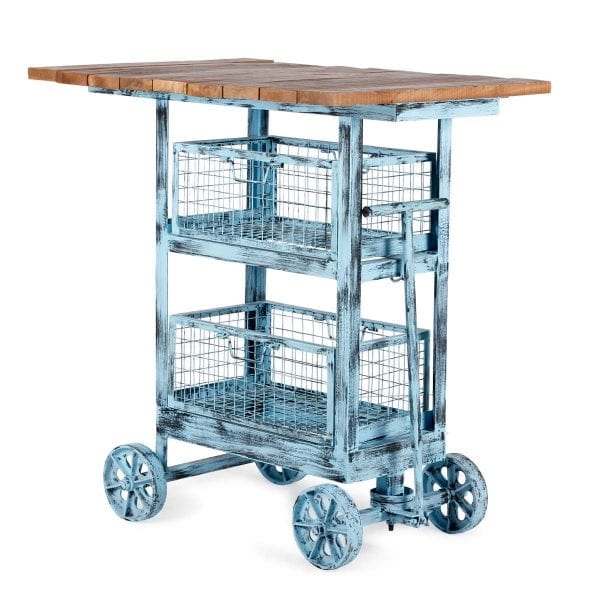 DACOTA. Table cart in industrial style.