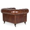 Individual vintage armchair Chester.