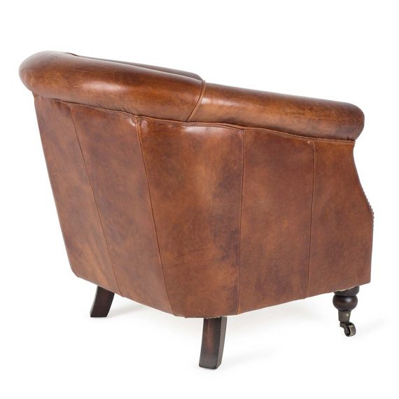 Rear picture of the vintage armchair Artu from Francisco Segarra.