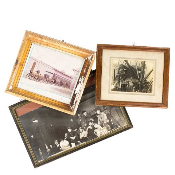 Vintage pictures in different themes.