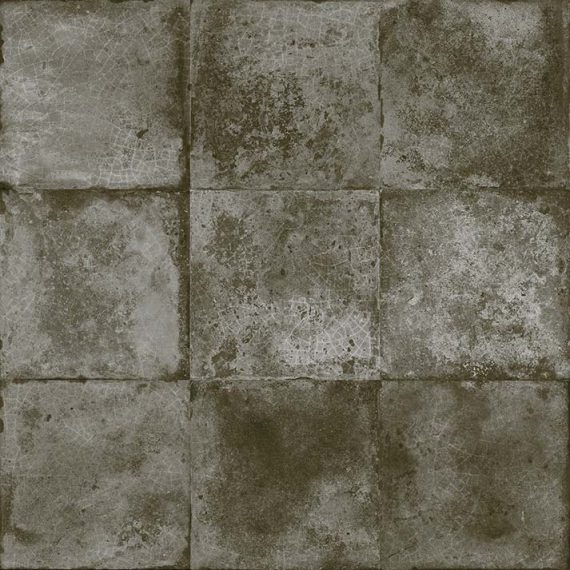 Black stoneware tile.