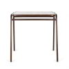 Square hospitality table.