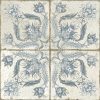 Stoneware floor and wall tiles 45x45 Ivy Blue.