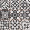 Picture of the black FAENZA tiles.
