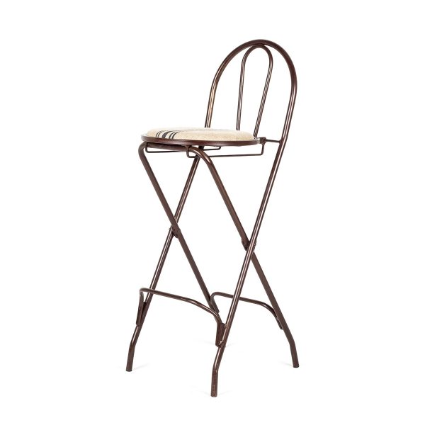 Folding stool.