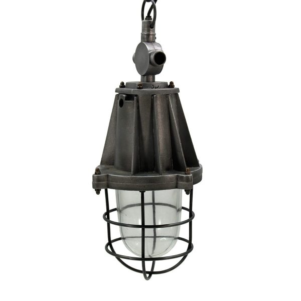 Industrial luminaries for interior decorations.