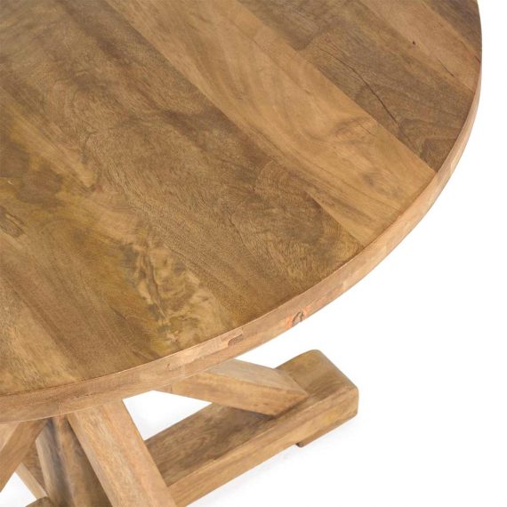 Solid wood tables.