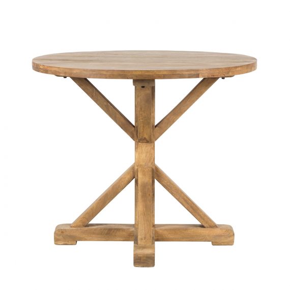 Table ronde bois.