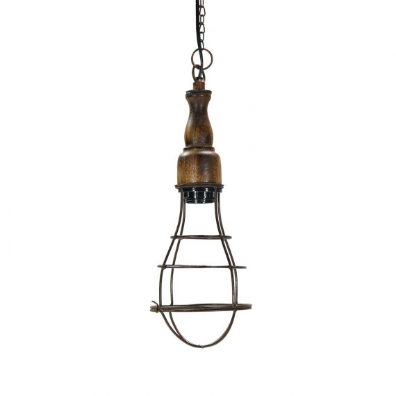 Wire lamps.