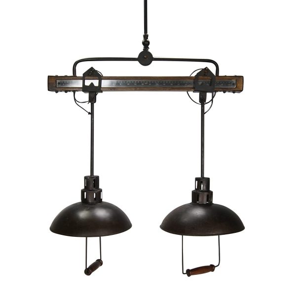 Industrial vintage ceiling lamps Apollo model.