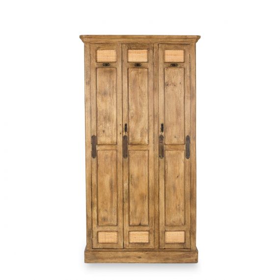 Rustic wardrobe.