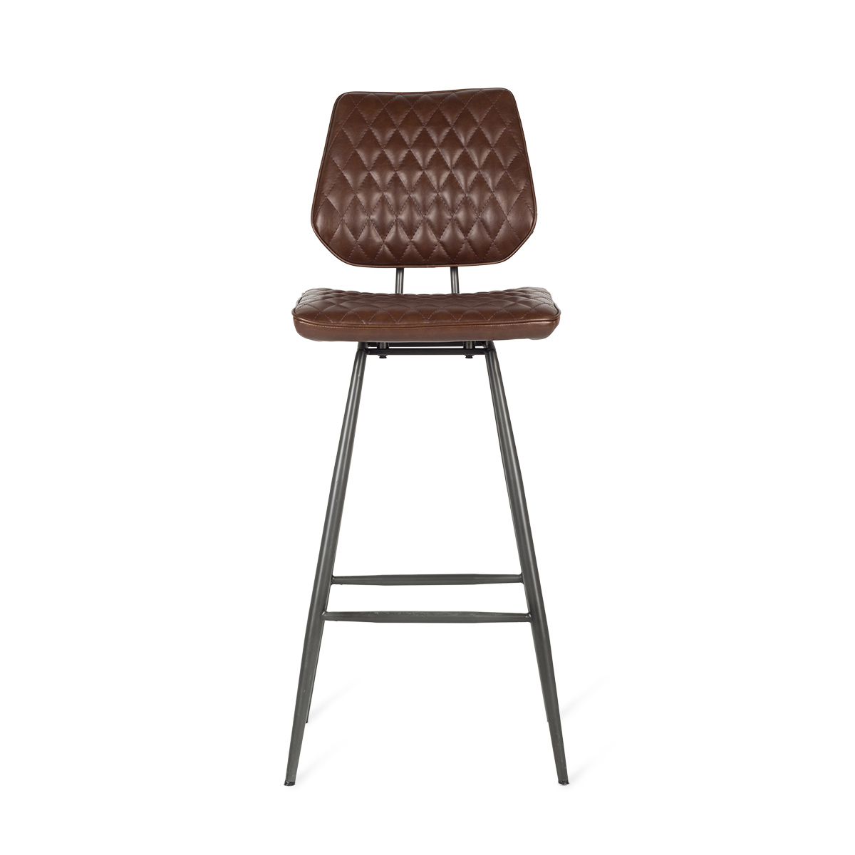 Retro Style Bar Stools Industrial, Vintage Bar Stools With Backs