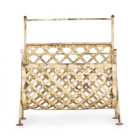 Magazine racks.