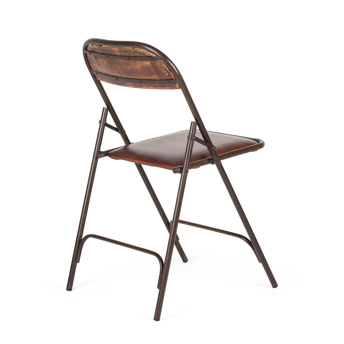 Upholstered foldable chairs Augusta model.