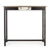 High bar tables.