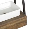 Modern washbasins.