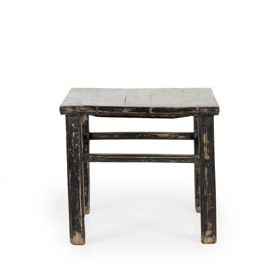 Square wabi-sabi table.