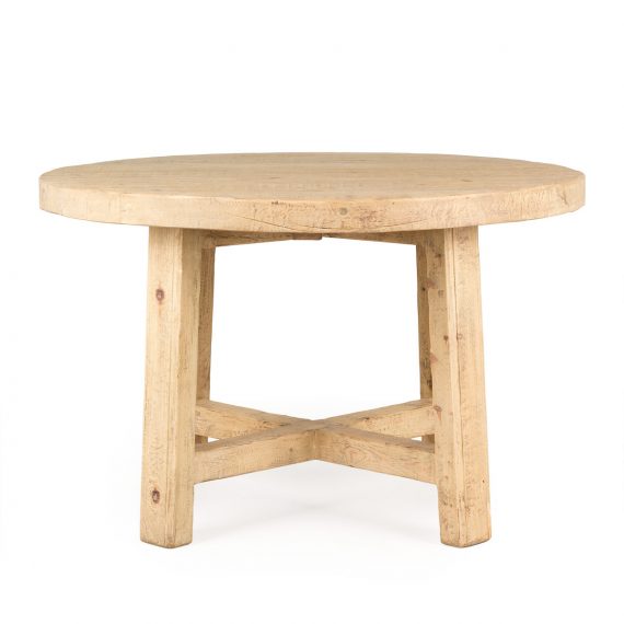 Table ronde wabi-sabi.