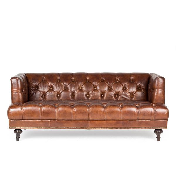 Vintage sofa for waiting rooms.