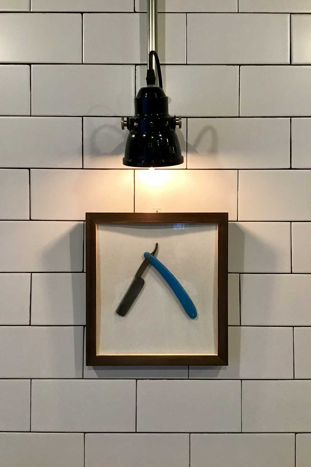 Barbershop decoration.