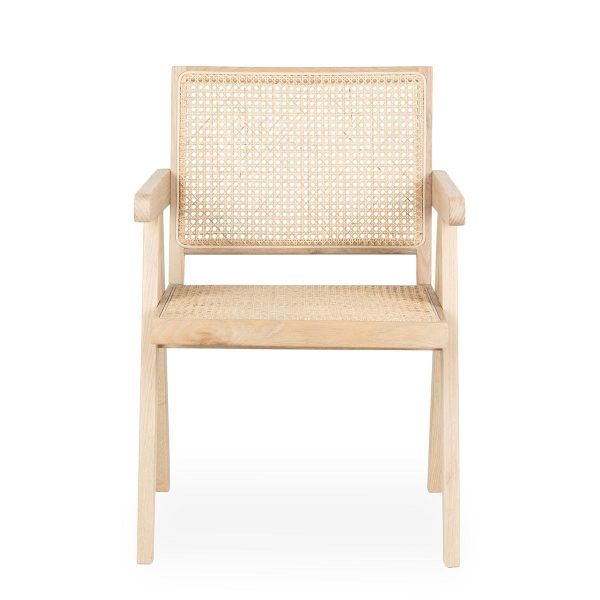 Chair with arms.