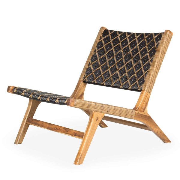 Rattan low seat Eley.