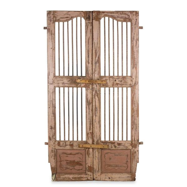 Antique wooden gate.