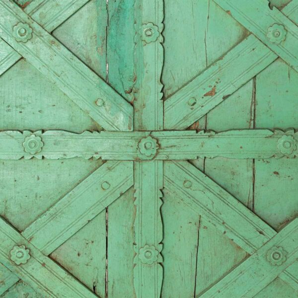 Puertas antiguas de madera.