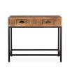 Console moderne en bois.