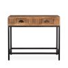 Modern wooden console table.
