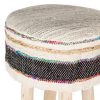 High upholstered stools KILIAN model.